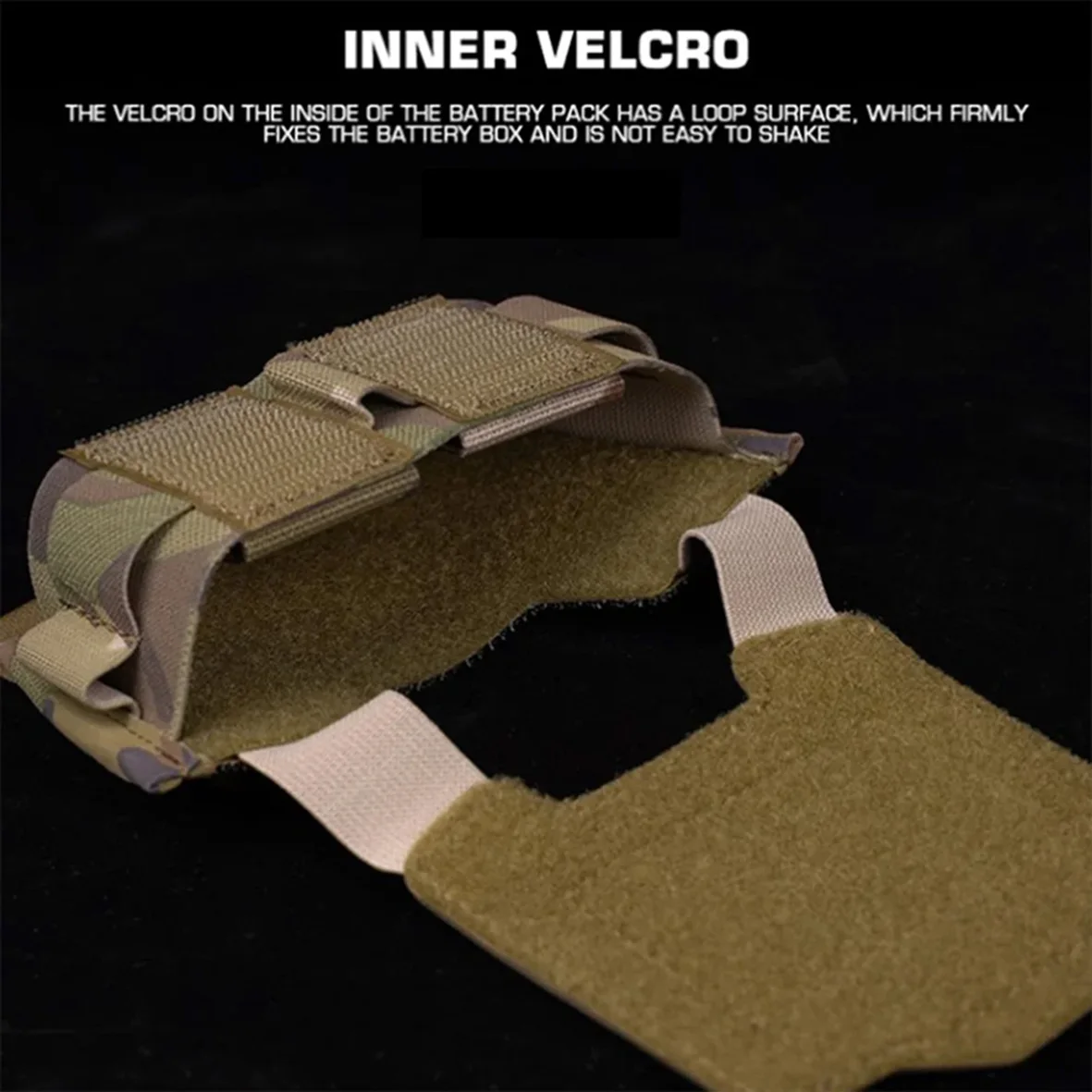 OPHIDIAN-estuche de batería PVS31 para casco, bolsa de batería de visión nocturna, bolsa de peso, accesorios para caza - imagen 4