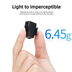 Adaptador micrófono tipo C puerto sonido 3,5mm para accesorios Cámara Acción K1KF