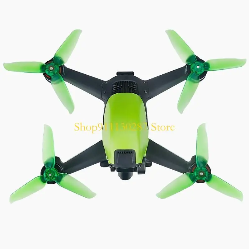J1HC 3 accesorios hojas Whoop Fan para Tiny Whoop FPV Racing Quadcopter 4x