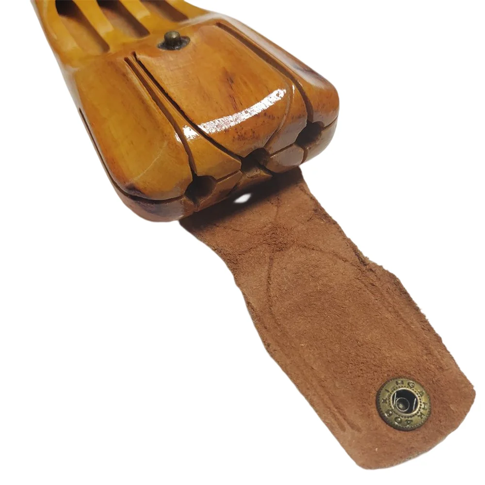 Caja de almacenamiento de dardos de madera portátil para tiro con arco, caja de dardos de cinturón, cubierta sin eliminación de dardos, ejes de vuelo para entretenimiento, suave y duro - imagen 4