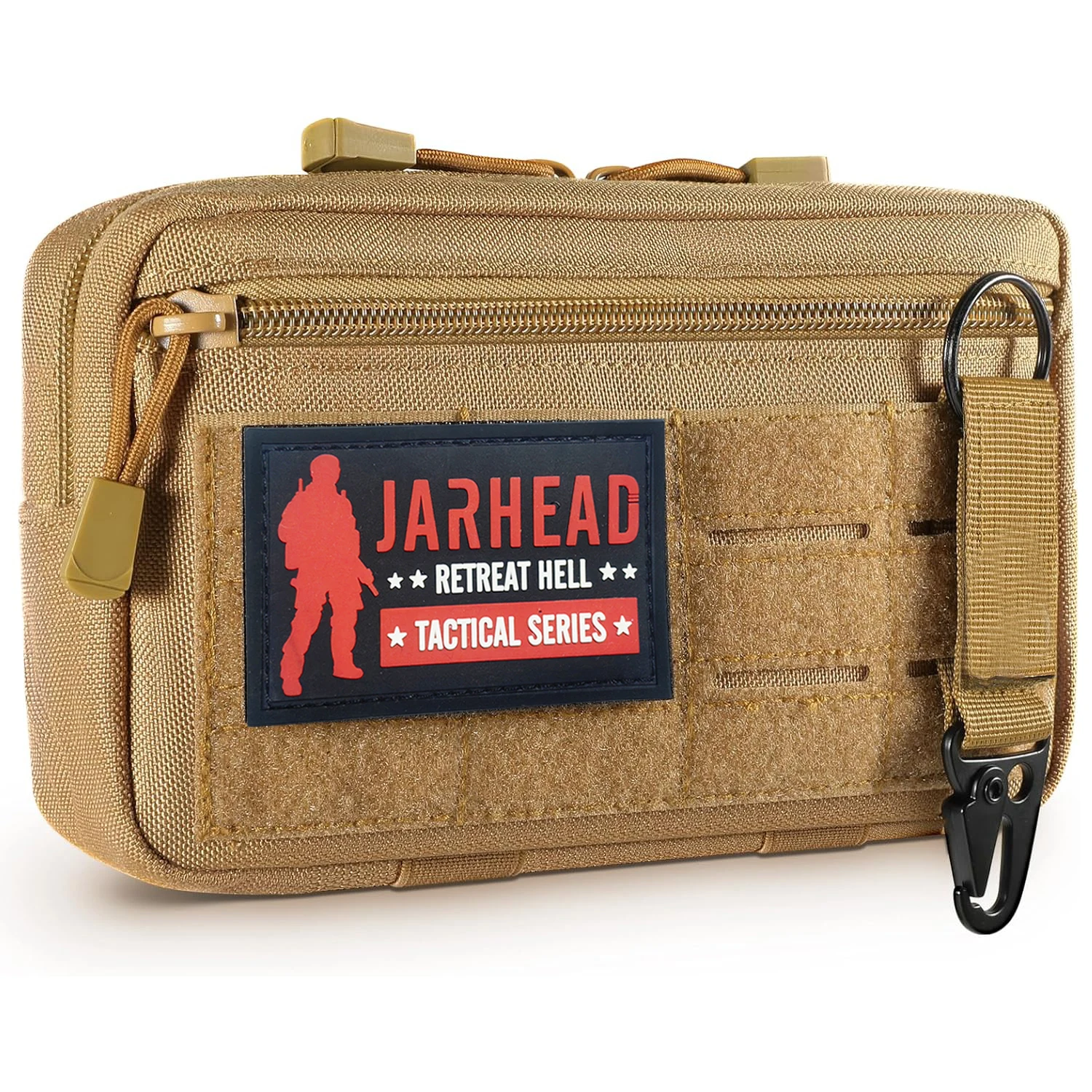 Bolsa táctica Molle con corte láser 1000D, bolsa administradora compacta resistente al agua para mochila, chaleco, cinturón de servicio, accesorio de caza - imagen 2