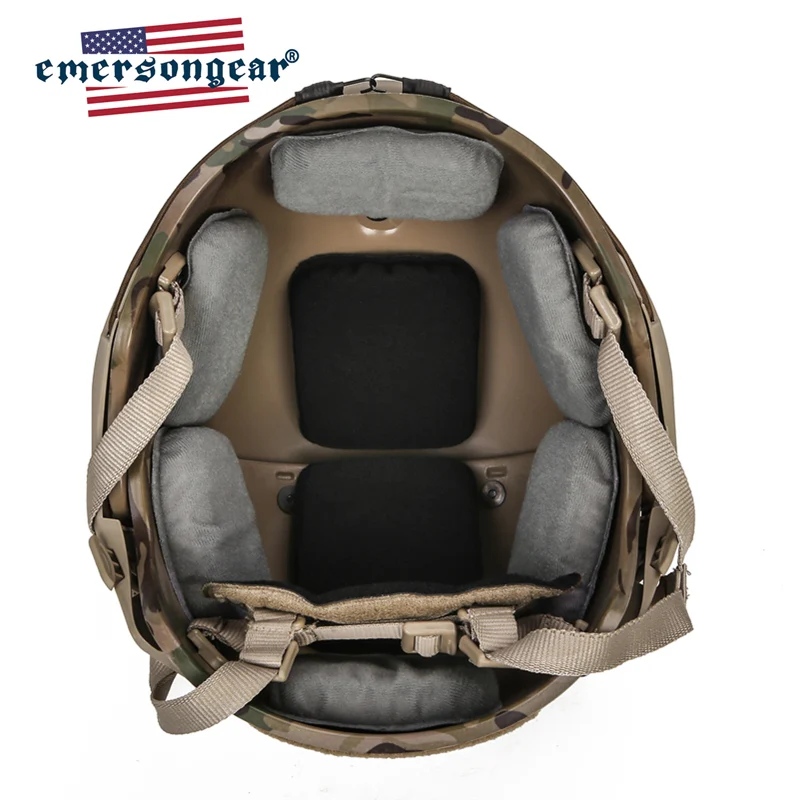 Emersongear-casco rápido estilo AF, casco táctico con cubierta, equipo protector para la cabeza, Airsoft, deportes al aire libre, caza y ciclismo - imagen 5