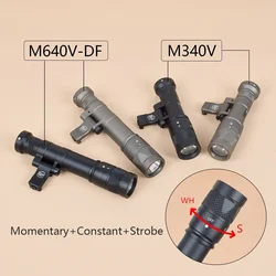Surefire Linterna estroboscópica LED compatible Picatinny y M-LOK