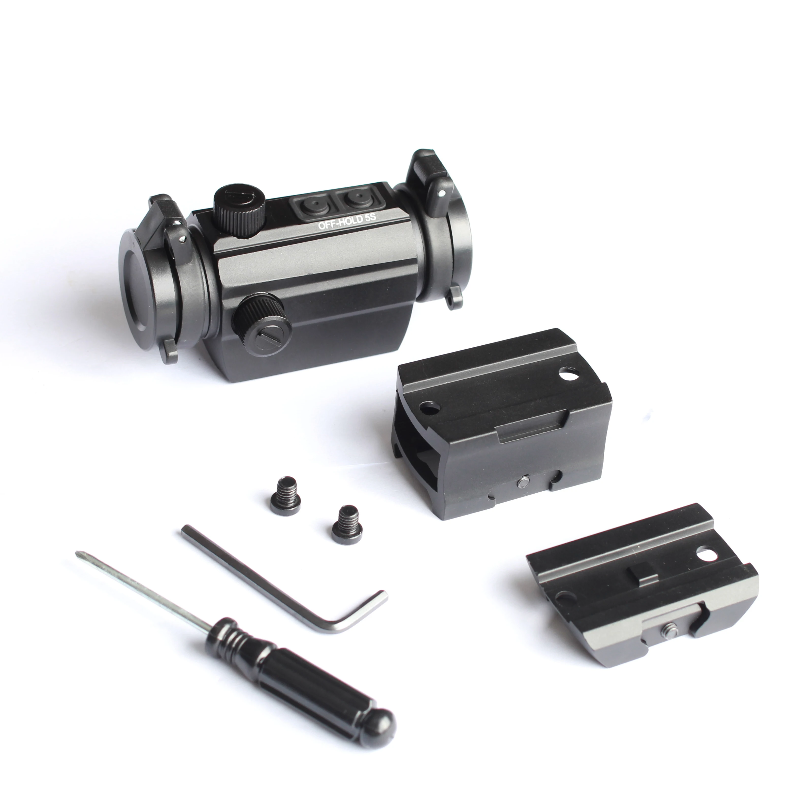 SPINA Optics-reflejo holográfico de caza táctica, mira óptica de punto rojo/verde para Rifle de aire, rieles de 20mm, 1x25 - imagen 5