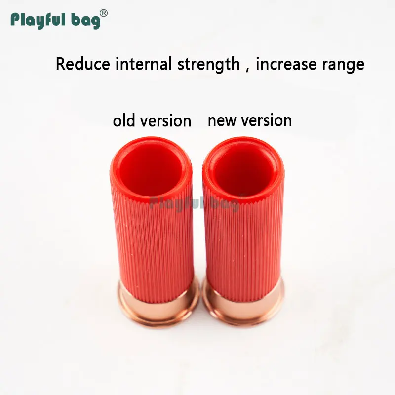 Bola de Gel/carcasa de bala suave para juguete de lanzamiento AKA M870, accesorios de juguete DIY, equipo de rango extendido, CS, Paintball, AQB67 - imagen 2