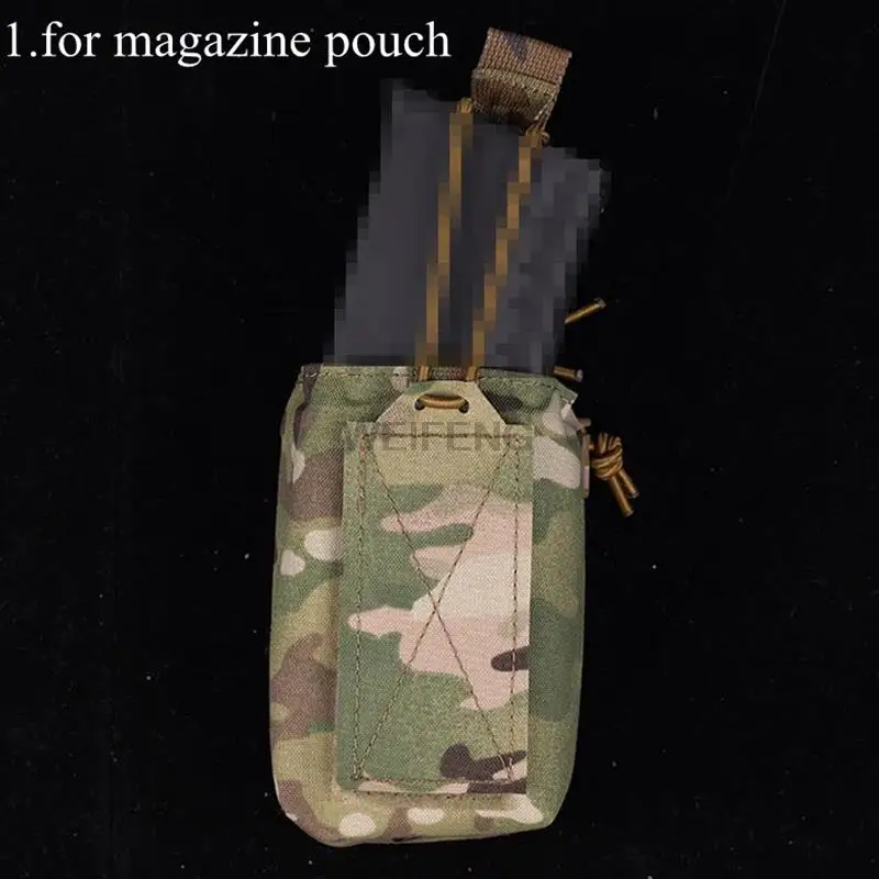 Bolsa táctica estilo SPUD ss, portador de placa de liberación rápida Molle, accesorios militares para Airsoft, chaleco de caza para juegos de guerra - imagen 3