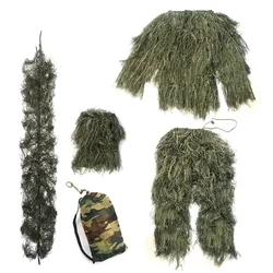 Traje Ghillie infantil – Camuflaje hoja de arce 3D para airsoft