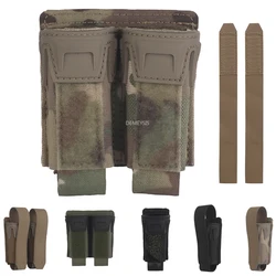 Bolsas tácticas para revistas de pistola 9mm MOLLE - exterior