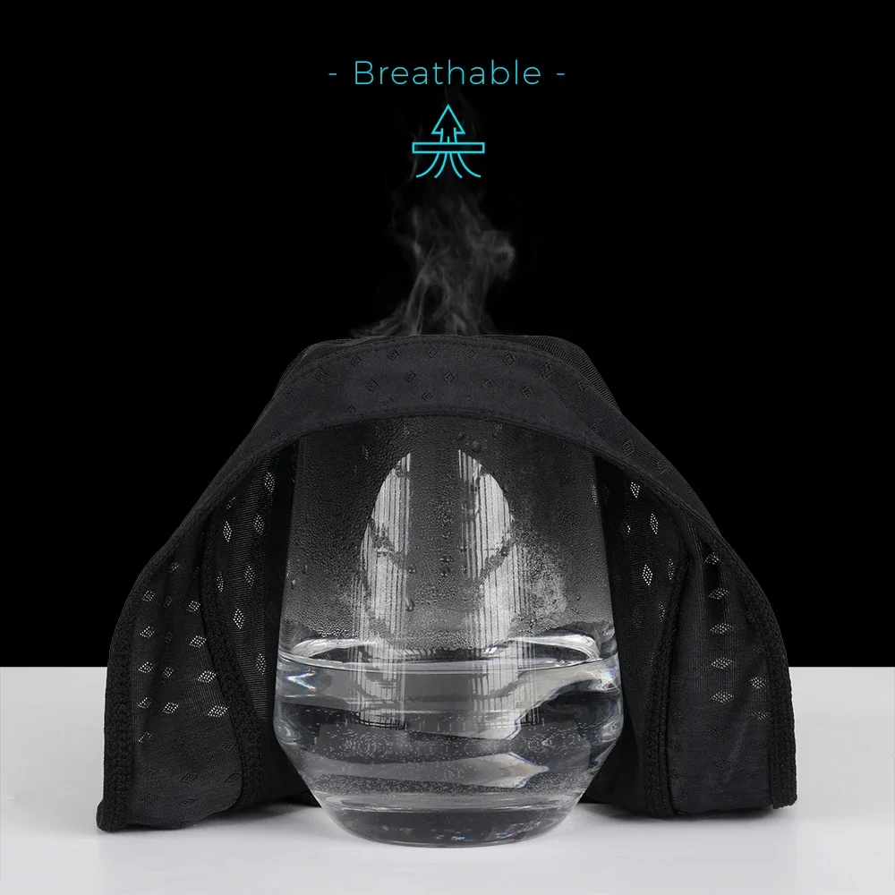 Gorro deportivo de secado rápido para correr, gorro negro para ciclismo, sombrero de pirata, montar en bicicleta, pescar, tenis, bicicleta, diadema para hombres y mujeres, bufanda - imagen 3