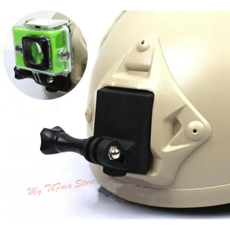 Nuevo soporte de casco táctico Base de montaje para casco MICH/M88 Gopro Hero 1/2/3/4 cámara deportiva