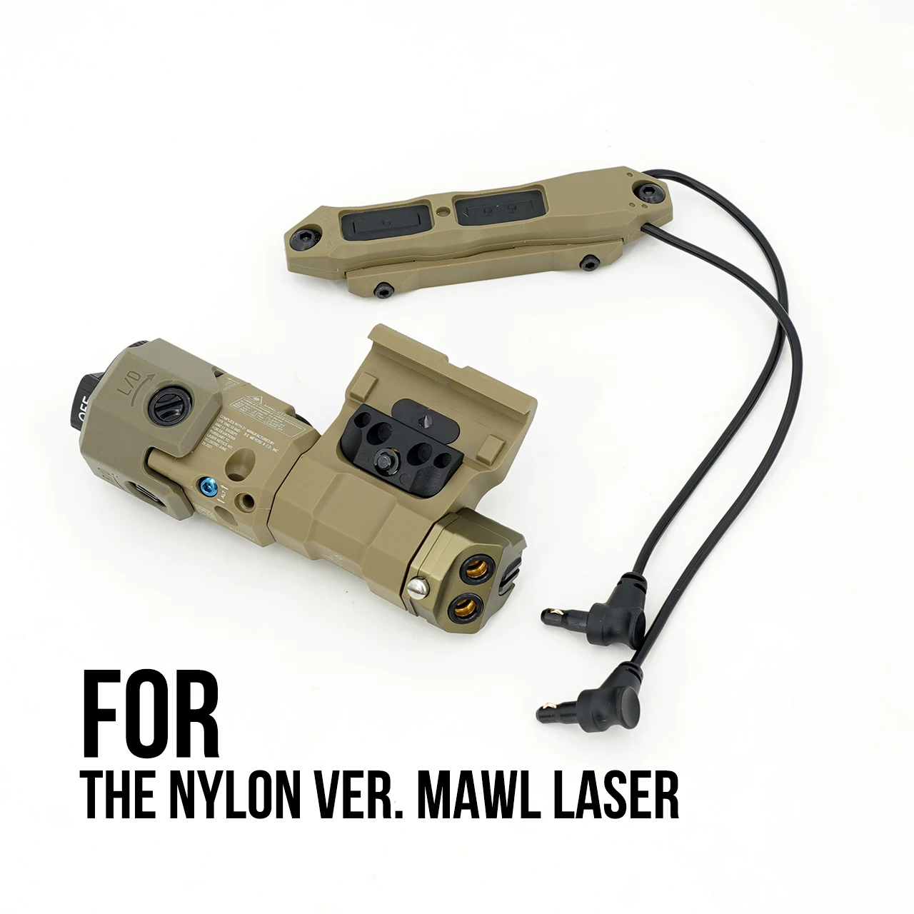 EC1 Endcap táctico con interruptor de Control Dual, Combo adecuado para versión de nailon. MAWL-C1 + - imagen 2