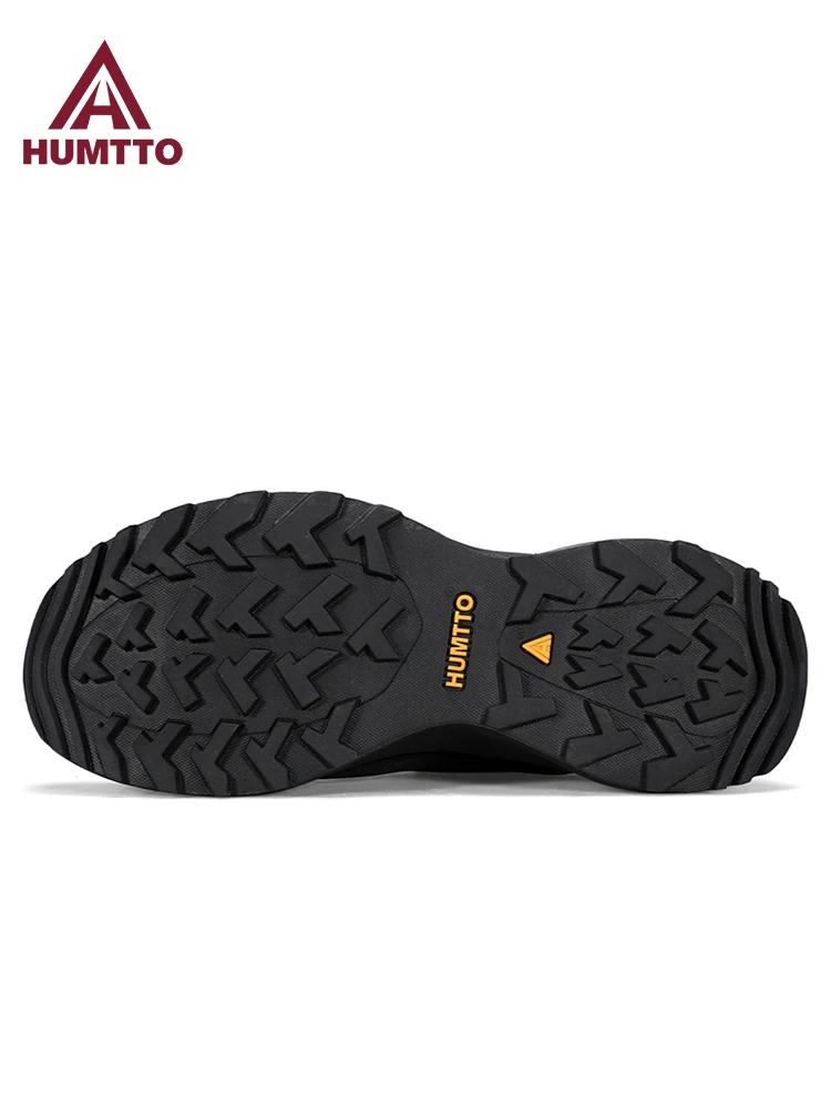 Zapatos de senderismo HUMTTO para hombre, zapatos de escalada para deportes al aire libre de invierno, botas de viaje al tobillo, zapatos casuales, zapatillas de Trekking cálidas para exteriores - imagen 4
