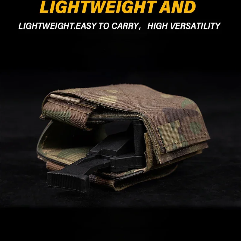 Funda táctica de nailon para pistola, accesorio Universal ajustable para mano derecha y pistola rápida, equipo de caza - imagen 5