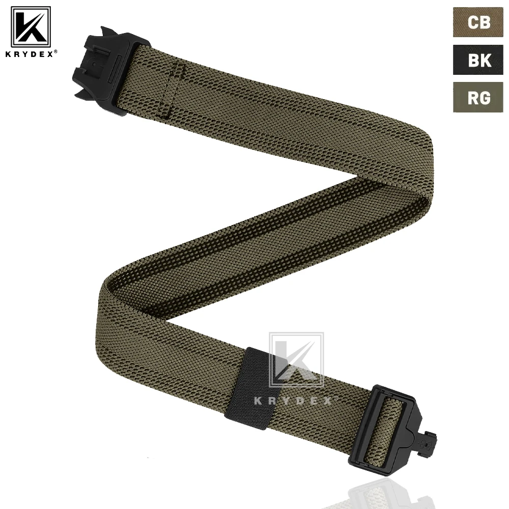 KRYDEX-Correa táctica para pierna de 1,5 ", imán de liberación rápida, correa elástica para muslo, funda para caída de pierna para tiro, equipo de combate de caza - imagen 2