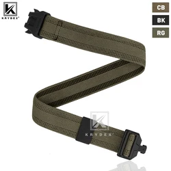 KRYDEX-Correa táctica para pierna de 1,5 ", imán de liberación rápida, correa elástica para muslo, funda para caída de pierna para tiro, equipo de combate de caza