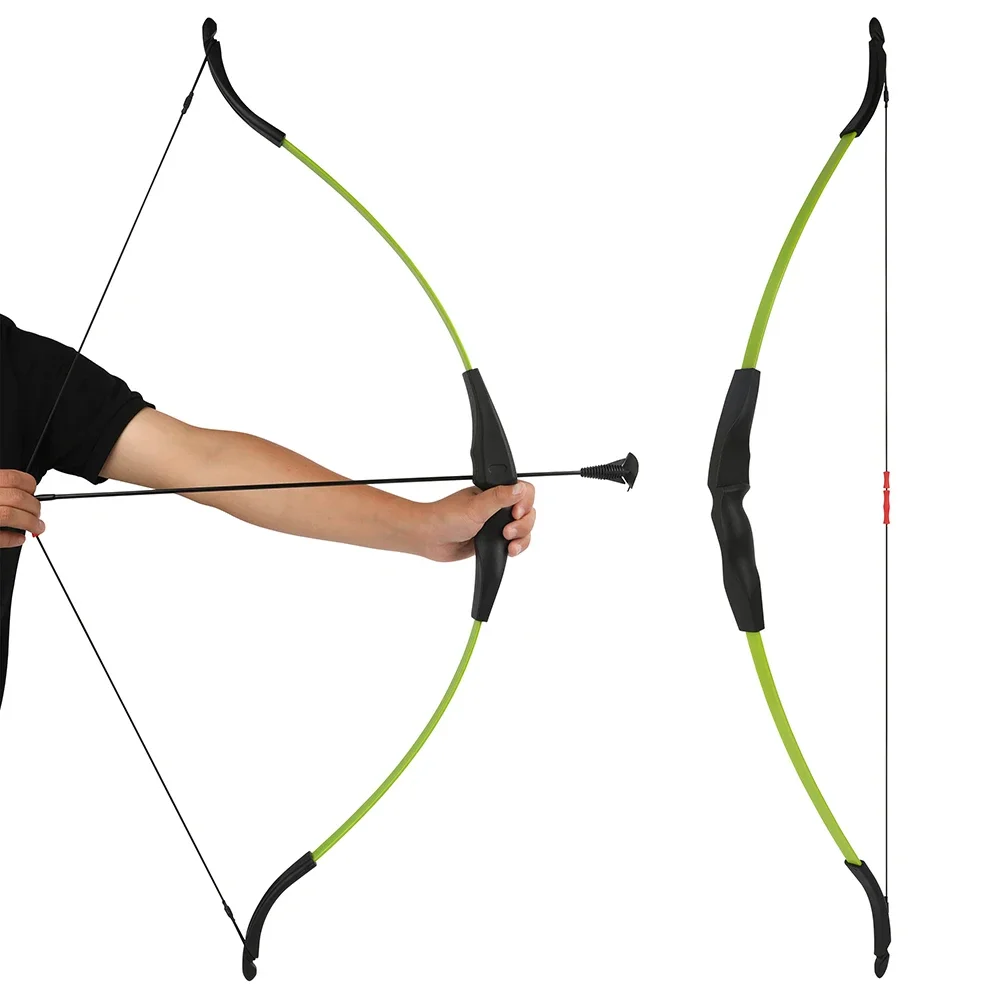 Juego de arco recurvo para niños y adolescentes, juego de tiro con arco y flecha para principiantes, regalos para practicar, 8-15 libras - imagen 3