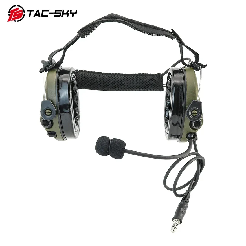 TS TAC-SKY TAC302 auriculares de comunicación orejeras de tiro electrónicas protección auditiva auriculares de tiro para caza Airsoft - imagen 3