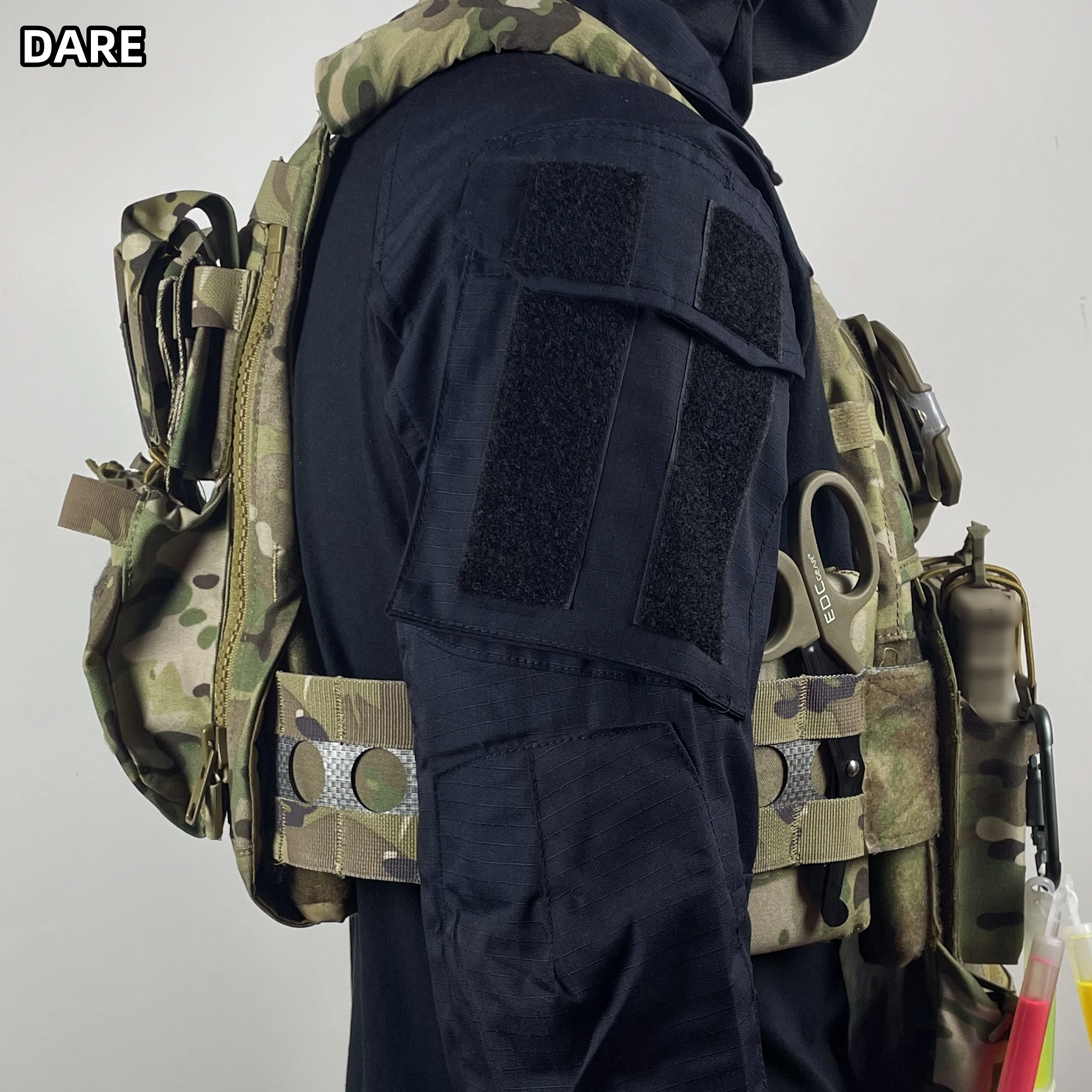 Chaleco táctico Ferro FCPC V5, portador de placa, armadura corporal de caza Modular, bolsa para revistas de entrenamiento Airsoft, chaleco de combate, conjunto completo - imagen 4