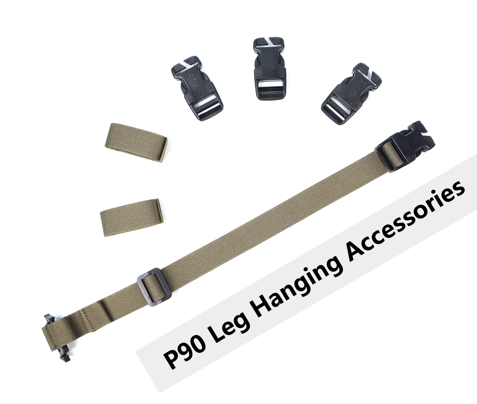 DMgear-Bolsa de herramientas multifunción especial P90 para colgar en las piernas, accesorios de caza, Camping, Outdooe - imagen 2