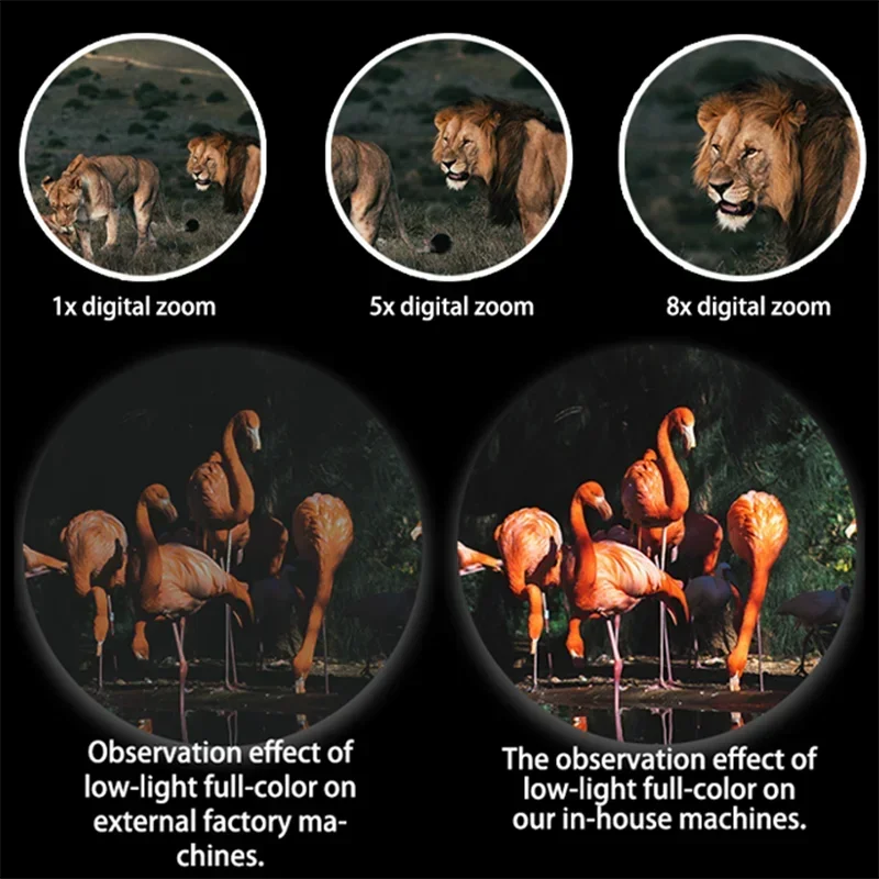 600m de largo alcance de un solo tubo 4K infrarrojo Digital Gen 2+ Gen 3 herramienta de caza montada en casco de gafas de visión nocturna de exploración - imagen 5