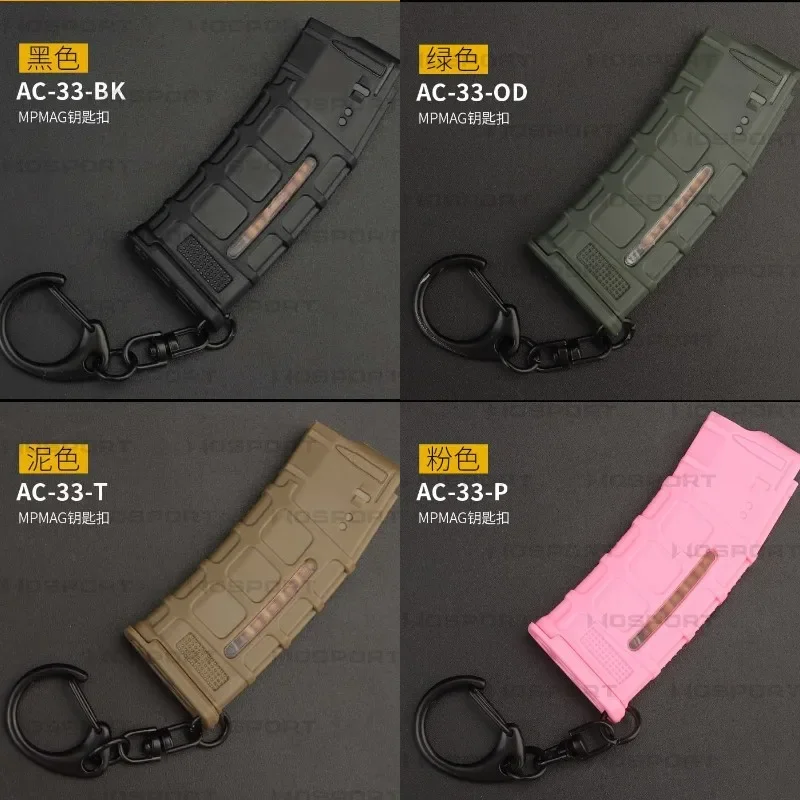 WOSPORT-llavero de modelo táctico MPMAG, colección de engranajes, mochila decorativa, adorno de encanto - imagen 3