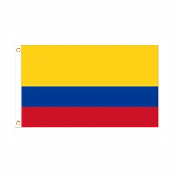 Bandera Colombia poliéster resistente intemperie