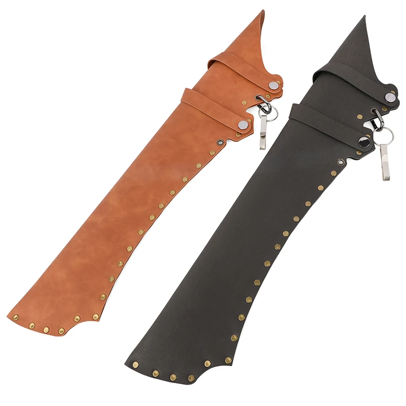 Bolsa de flecha de tiro con arco, 1 piezas, soporte de flecha de cuero, cinturón ajustable, mano derecha/izquierda, accesorios de tiro de caza con arco al aire libre - imagen 4