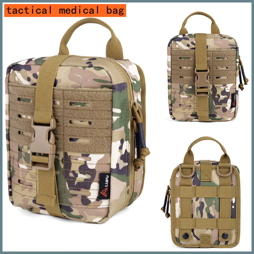Bolsa IFAK táctica MOLLE vacía – Botiquín portátil primeros auxilios - imagen 4