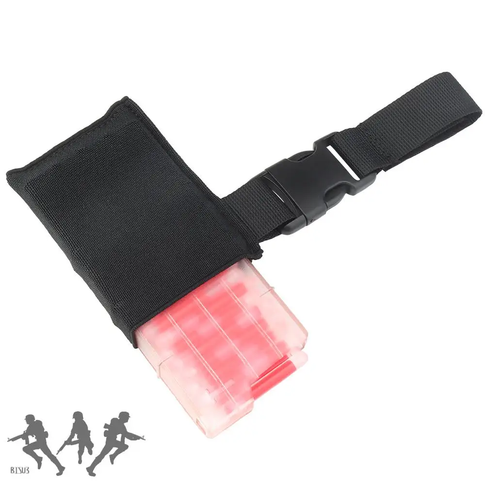 Dispensador de luz de marcado táctico, bolsa elástica montada en cinturón, etiqueta fluorescente, palos de señal de iluminación brillante, accesorios de caza - imagen 4