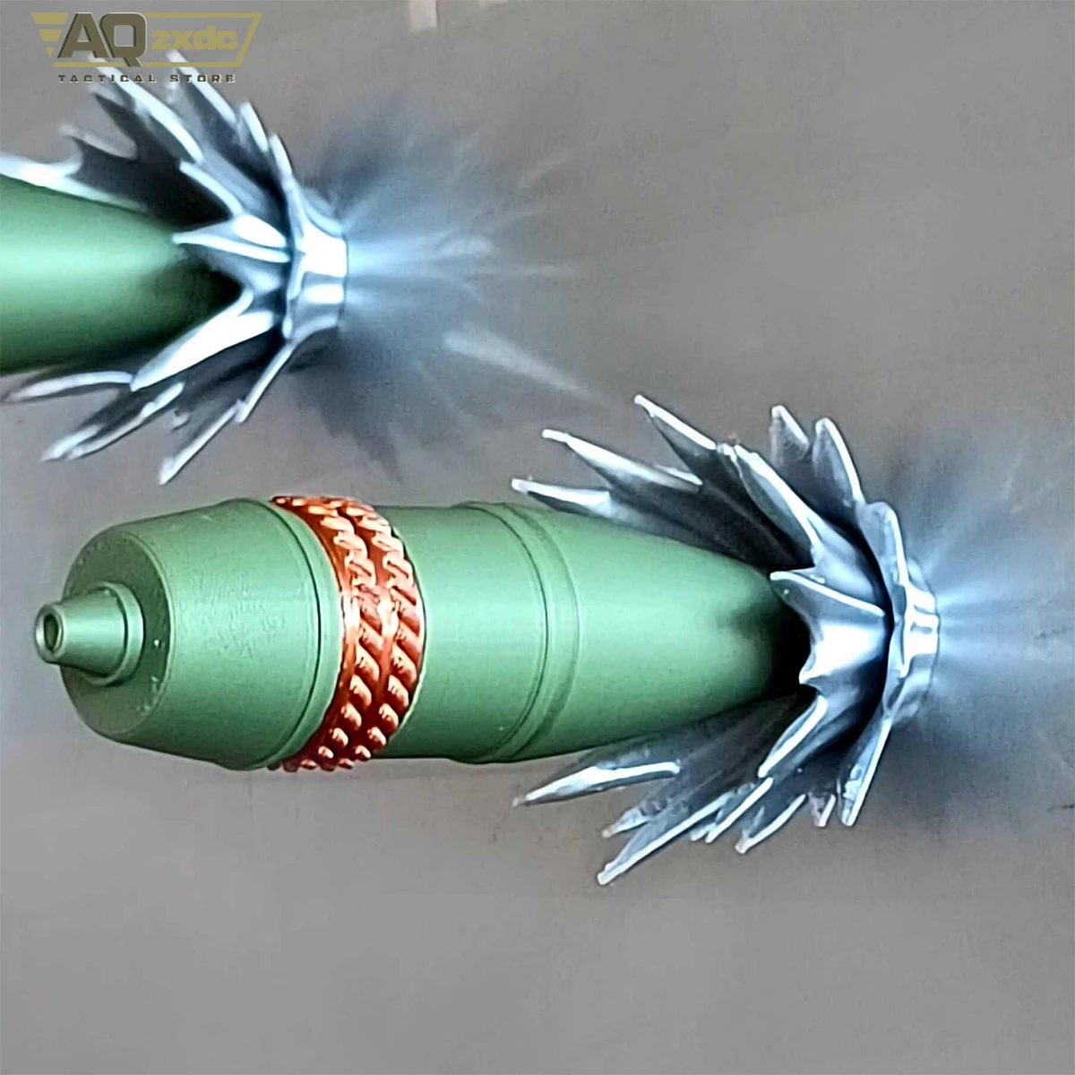 AQzxdc-arma antitanque, imán para refrigerador, ventilador militar, impresión 3d, flecha roja, proyección perforadora, regalo de montaje Rpg - imagen 4