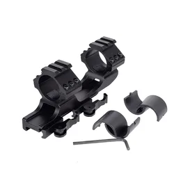 Adaptador de mira telescópica Picatinny para tubos 25,4 y 30 mm