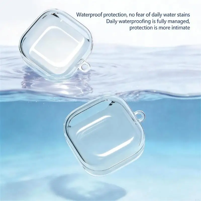 Funda protectora TPU para auriculares inalámbricos con gancho - imagen 2