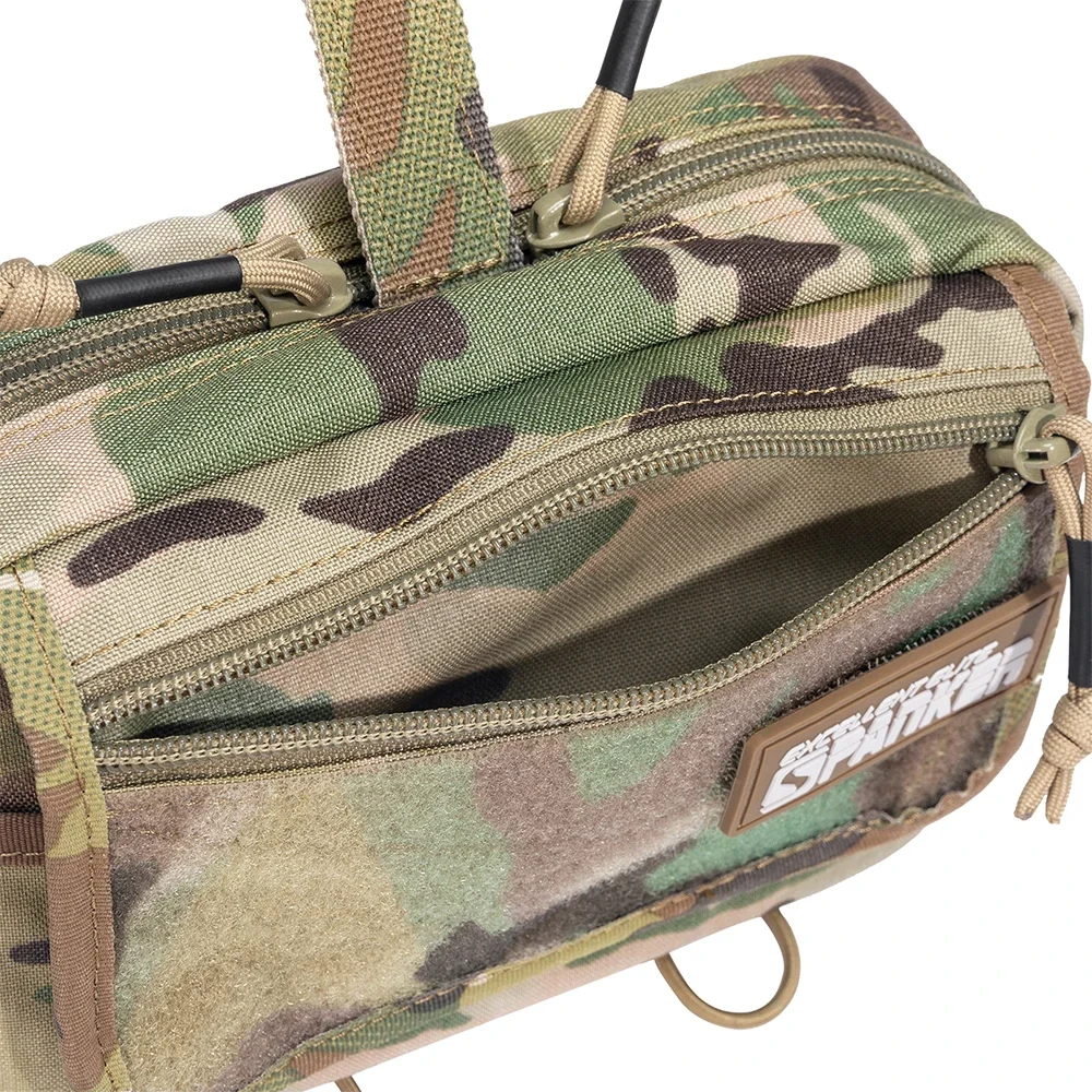 Bolsa de accesorios tácticos para exteriores, bolsa Molle, bolsa de herramientas EDC, riñonera táctica de utilidad, bolsa para equipo de caza - imagen 5