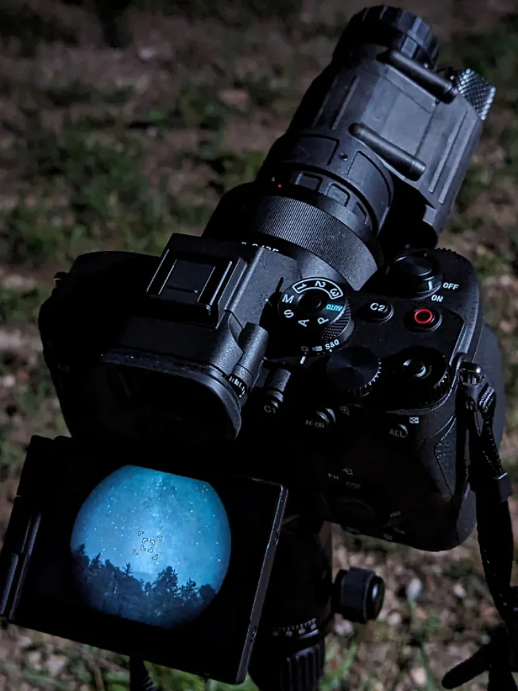 Soporte de teléfono móvil para cámara al aire libre, fijación antivibración, soporte de choque para AN PVS14 PVS31 1431 - imagen 4