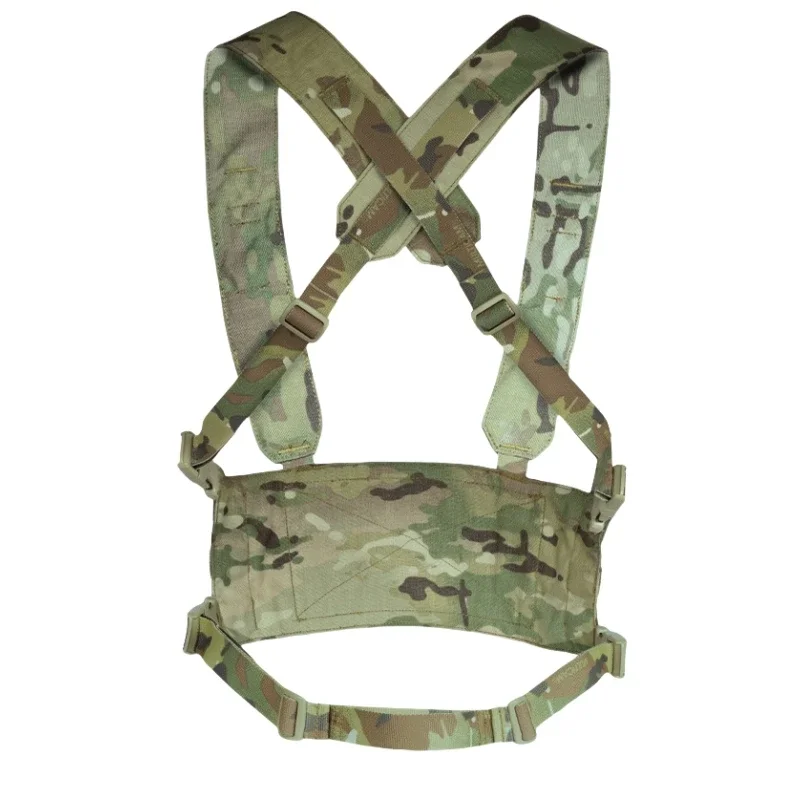 Mini plataforma de pecho táctica YAKEDA con hebillas UTX, mini plataformas de pecho micromodulares Molle - imagen 4