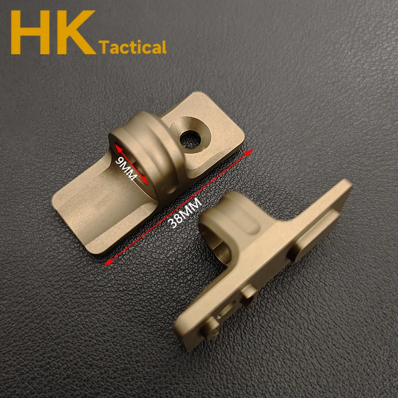 Hebilla táctica MLOK de liberación rápida con perno giratorio, correa QD, anillo adaptador de montaje en riel, accesorios de caza al aire libre - imagen 4