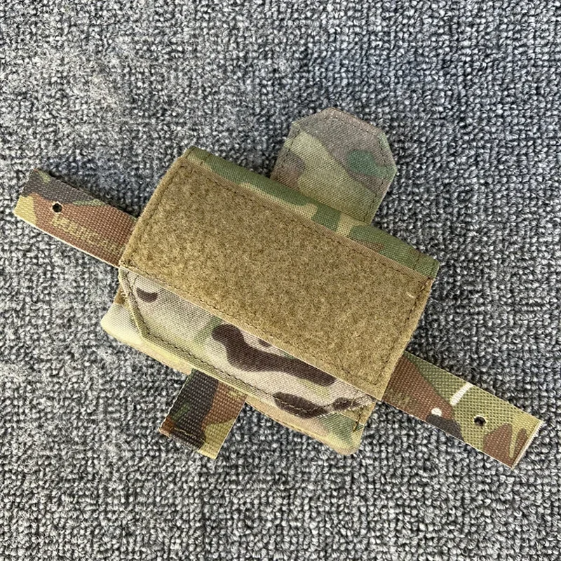 Bolsa de batería para casco táctico, funda de batería para casco rápido Airsoft, accesorios para bolsa de equilibrio de contrapeso Multicam - imagen 2