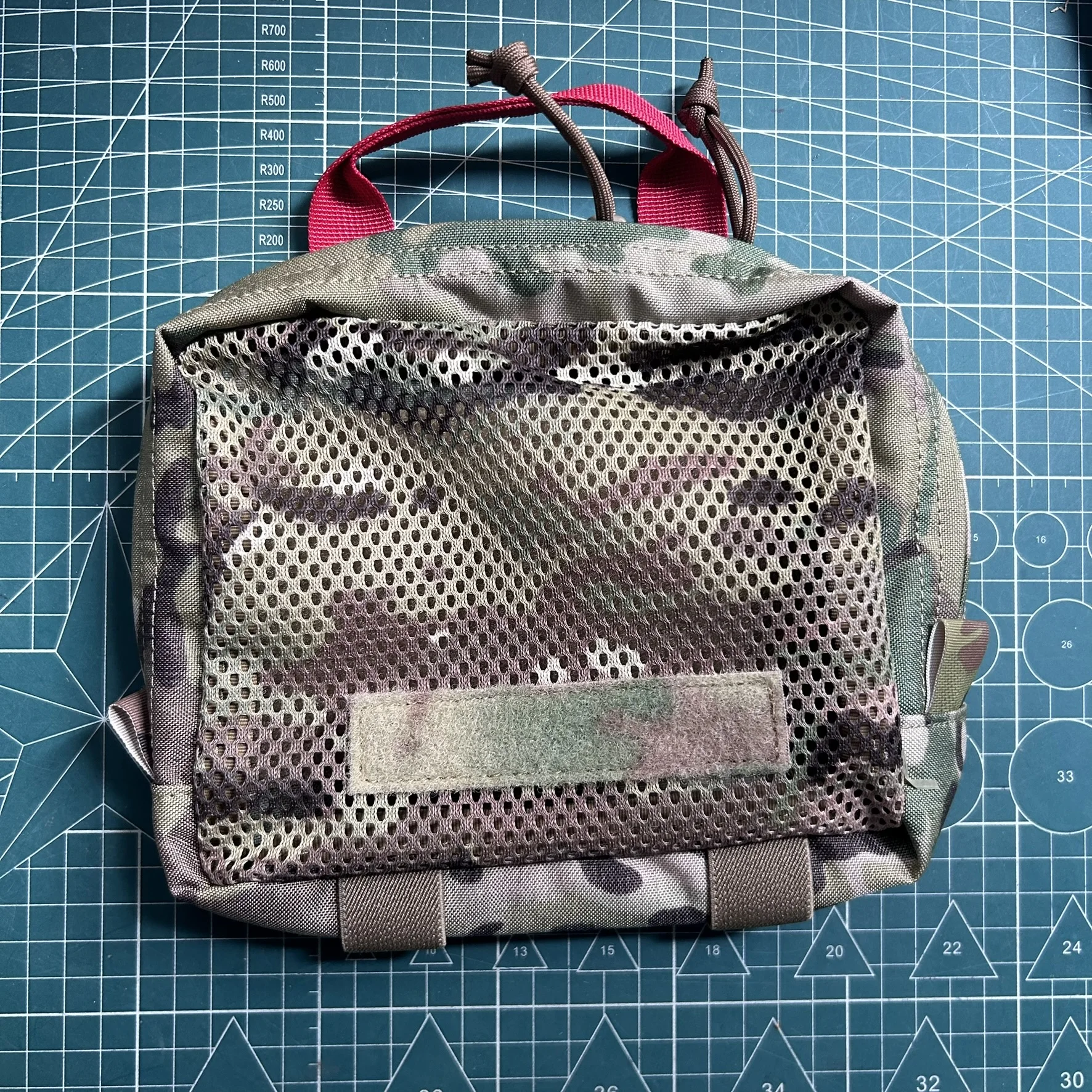 Bolsa táctica de superficie con gancho de organización interna, estilo de malla/versión transparente-bolsa para desechos - imagen 4