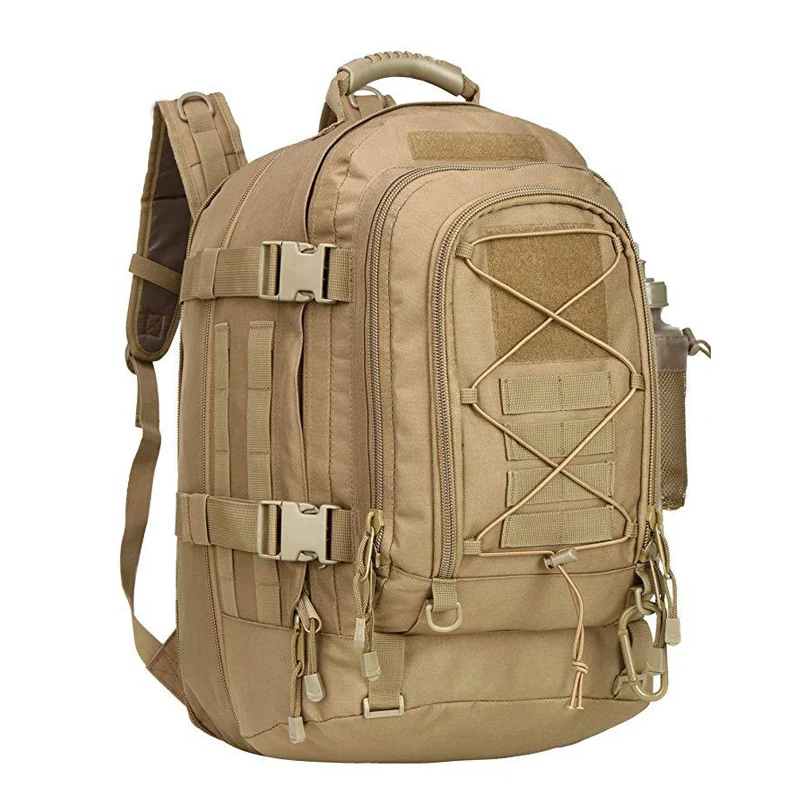 Mochila táctica militar para hombre, morral grande de 60L, ideal para viajes, acampada, caza, senderismo - imagen 2