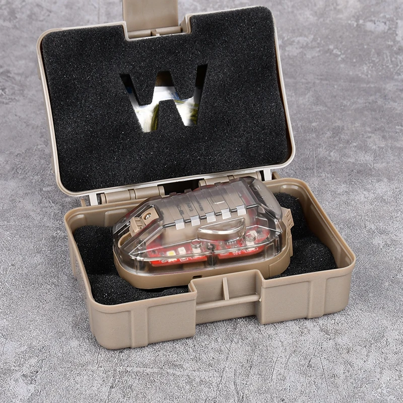 Cascos tácticos impermeables lámpara de mariquita señal Flash luz IR estroboscópica supervivencia seguridad multiusos Camping caza herramienta al aire libre - imagen 5