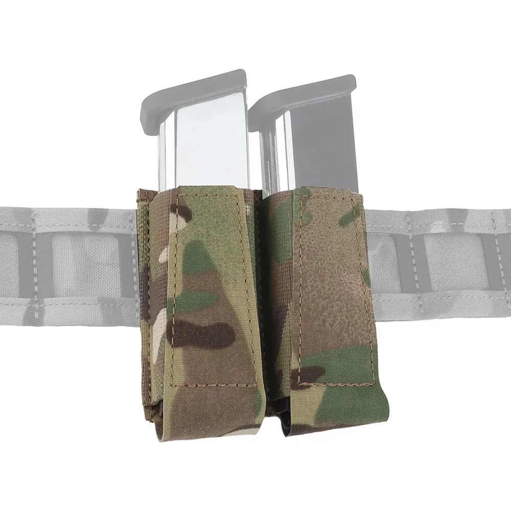 Bolsa de herramientas multifunción para Airsoft de caza, portador de cinturón, doble Molle abierto, 9mm - imagen 2