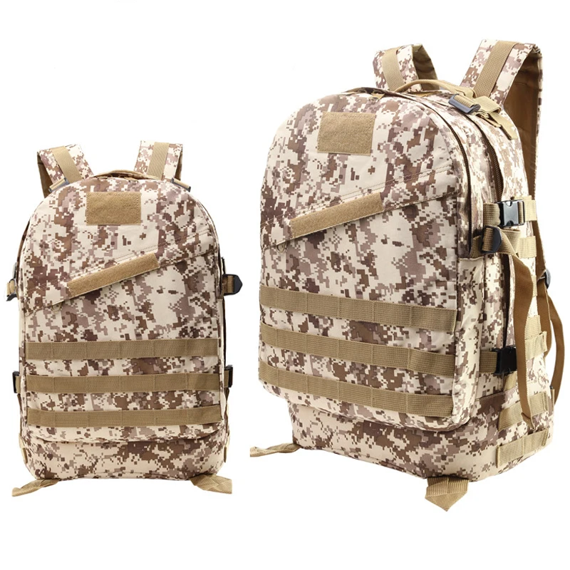 Mochila táctica del ejército para hombre, bolsa de asalto Molle para exteriores, senderismo, Trekking, Camping, caza, Mochila de camuflaje Multicam - imagen 2