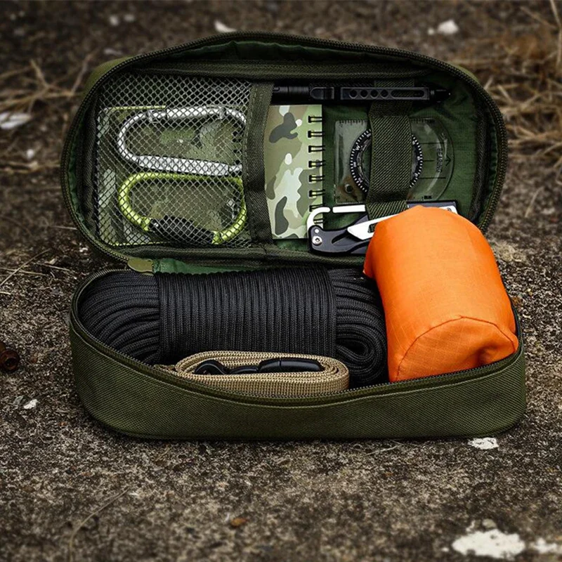 Bolsa de almacenamiento de herramientas EDC para exteriores, bolso para botiquín de primeros auxilios, bolsa portátil impermeable EMT, bolsas médicas de supervivencia de emergencia, organizador - imagen 2
