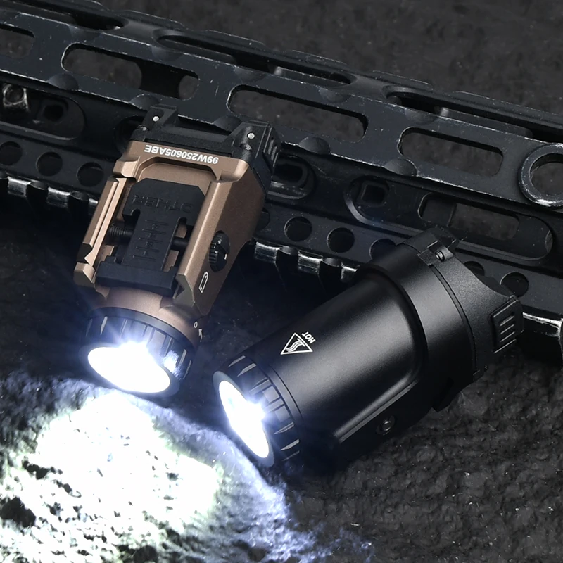 Linterna táctica de pistola SG, Mini luz estroboscópica de Metal, equipo de caza Airsoft, lámpara LED X300 para M1913 y otros sistemas de riel de 20mm - imagen 2