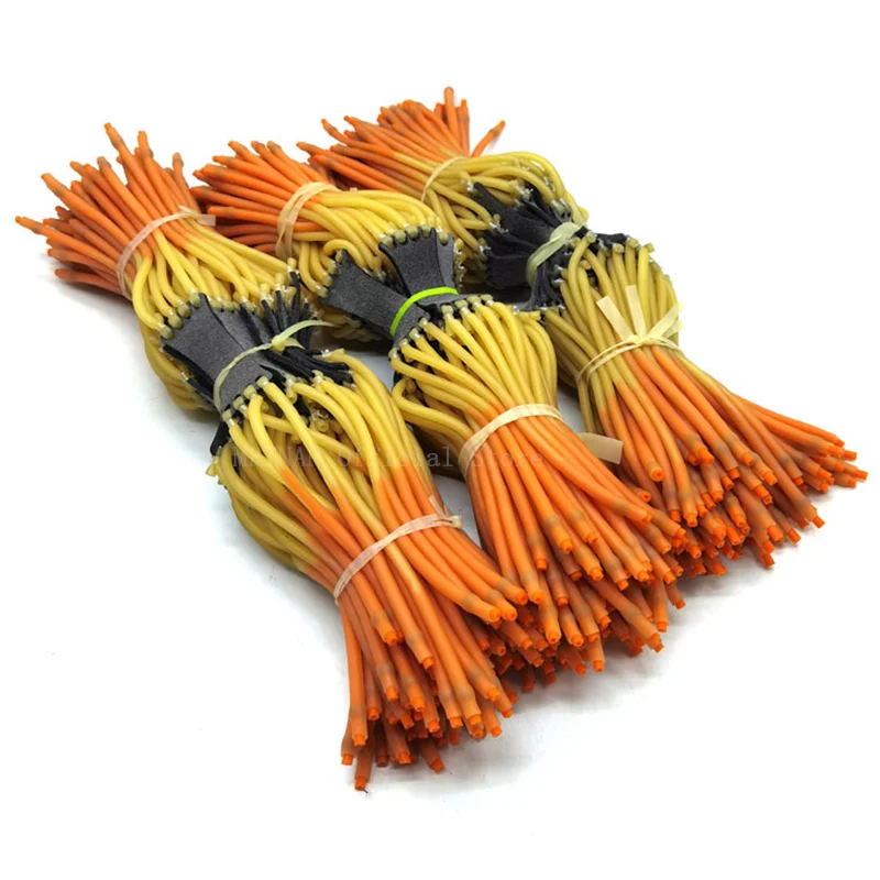 1/2 Uds. Tirachinas de tiro doble banda de goma bola de 4,5mm cinturón de tracción de alta calidad rebote rápido accesorios de repuesto de gran potencia - imagen 5