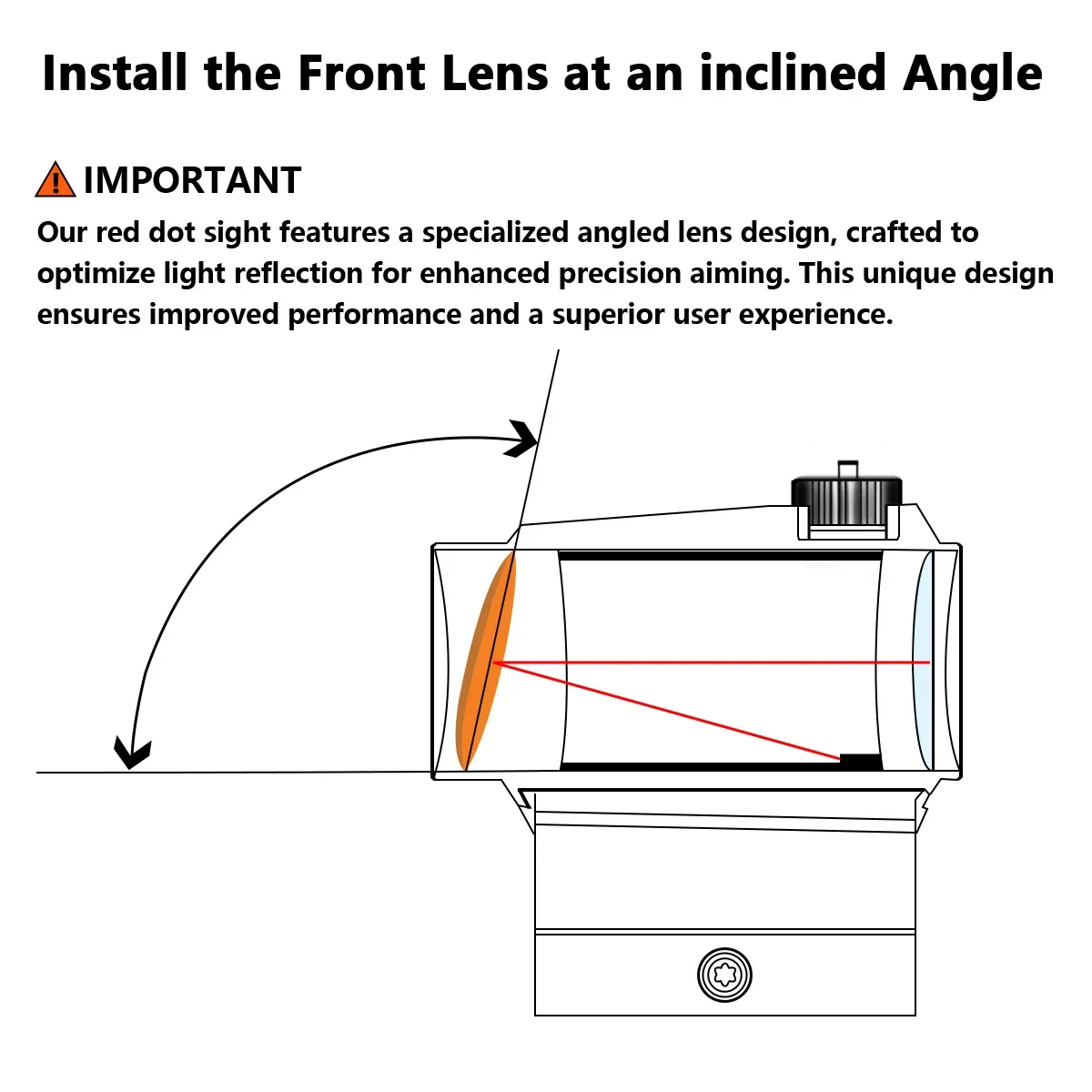 Mira telescópica Airsoft R5 Red Dot, reflejo holográfico compacto 2 MOA con soporte AR15 M4 M16 AK47 caza RM Red Dot Scope - imagen 5