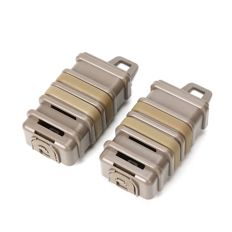 Bolsa táctica para revistas MP5/MP7, Clip Molle, soporte rápido para Mag, funda de extracción rápida, funda de caza Airsoft, 2 uds. - imagen 3