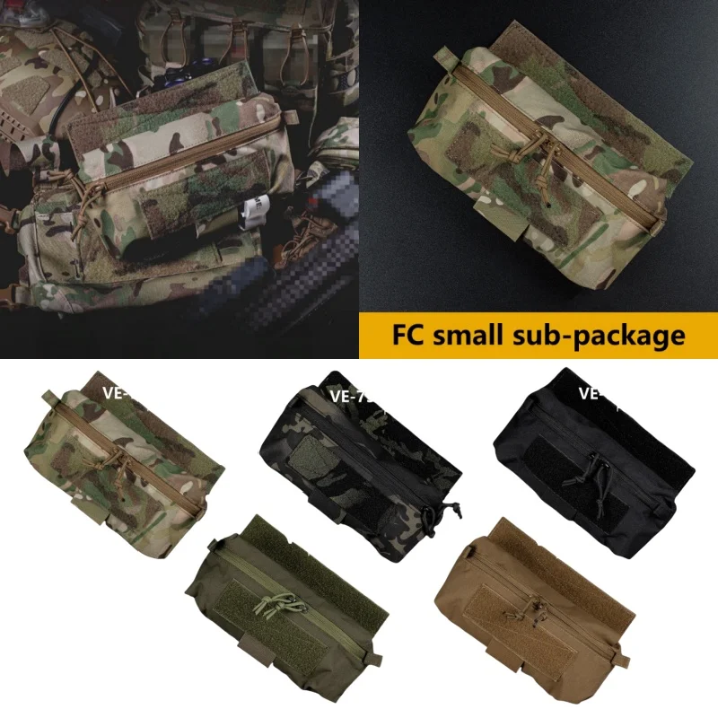 FC-accesorio pequeño V5, camiseta sin mangas para exteriores, accesorios multifuncionales, capa intermedia, correa elástica, bolsa de almacenamiento portátil fija - imagen 3