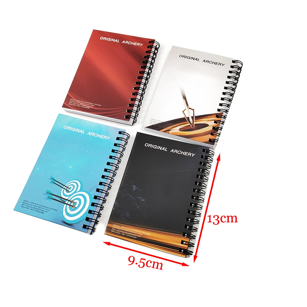 Libro de puntuación de tiro con arco de alta calidad, cuaderno de puntuación para tiro con arco, deporte - imagen 3