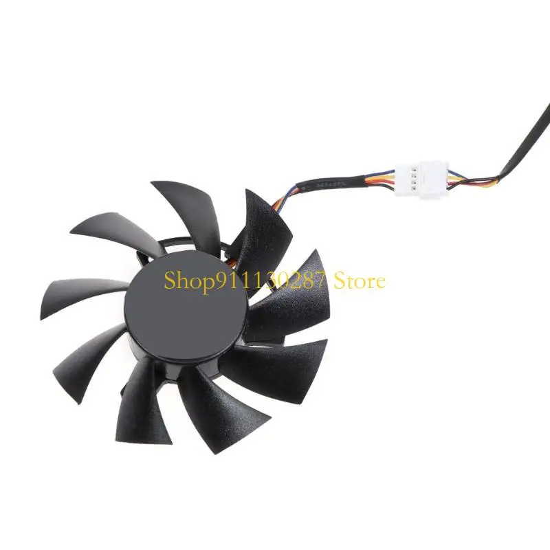 J1HC T128015BU 7PIN 12V RX 5700 GPU ventilador refrigeración para RX 5700 RX5700 XT GTX1660S 1660 ventilador para tarjeta - imagen 5
